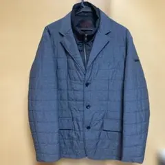 インスパイア　グレー キルティングジャケット　インナー取り外し可能　美品