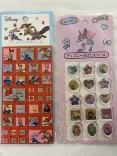 ディズニー　ズートピア　シール