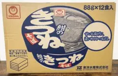 【お買得】東洋水産 マルちゃん 紺のきつねそば 12食入 アミューズメント景品のサムネイル