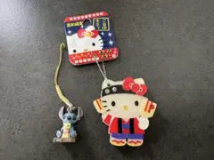 ハローキティ 高知限定 スライドミラー スティッチ ストラップ