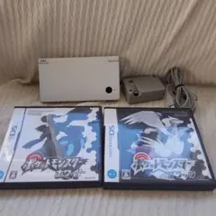 Nintendo DS i ホワイト ポケモンB/W付き