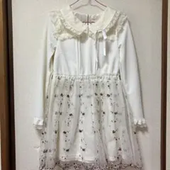 リズリサ　ワンピース　レース　オーガンジー　花柄