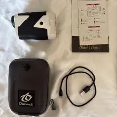 Danact製のホワイト・ブラック ゴルフ用距離計
