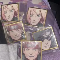 NARUTO 疾風伝　豆ガチャ色紙