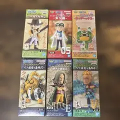 バラ売り可能‼️ ワンピース　ワーコレ　各種6点セット　まとめ売り