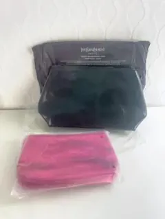 YSL ノベルティ ポーチ 2点セット