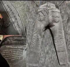 AMERICAN EAGLE ダメージスキニーデニム