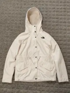 The North Face フード付きジャケット 白 レディース サイズS