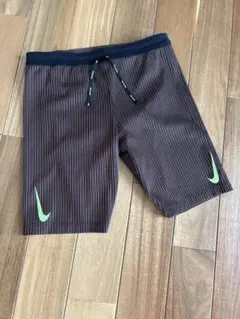 【美品】NIKE ナイキ　エアロスイフト　ストライプ ランニングショーツ XL 美品】NIKE ナイキ エアロスイフト ストライプ ランニングショーツ XL