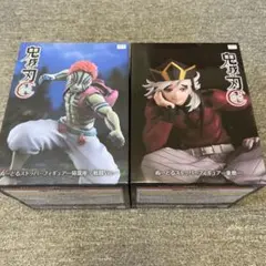 【鬼滅の刃】童磨　猗窩座　ラウンドワン限定　ぬーどるストッパー　フィギュア２点⑤