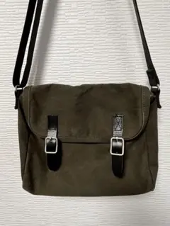ビンテージ フランス軍 TTA コットンリネン ショルダーバッグ