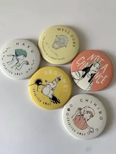 千と千尋の神隠し 缶バッジ コレクション　5個セット