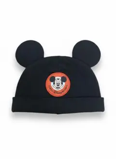 東京ディズニーリゾート ミッキー耳付きベビー帽子 (サイズ50cm)