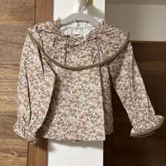 ◾︎100)② テータテート ママコラボ 花柄 ブラウス