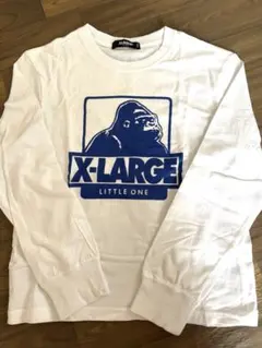 【未使用】XLARGE KIDS Tシャツ 140 ゴリラロゴ ブルー系