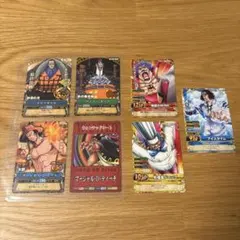 初期　未開封　プロモ　カード　ワンピース　ワンピーベリーマッチ　7枚 ワンピース 未開封 ワンピーベリーマッチダブル メモリアルクルー