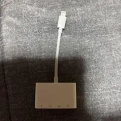 Lightning SD/TFカードリーダーとライトニングケーブル2本つき