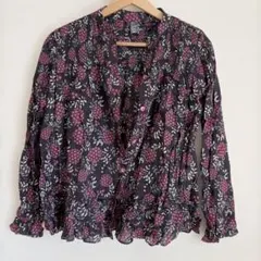 ZARA ザラキッズ　花柄ブラウス　13-14