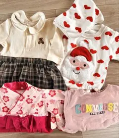 サンタロンパース プティマイン コンバース