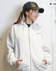 RVCA/ルーカ ジップアップ パーカーのサムネイル