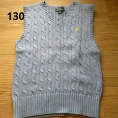 Polo by Ralph Lauren ケーブルニットベスト 130