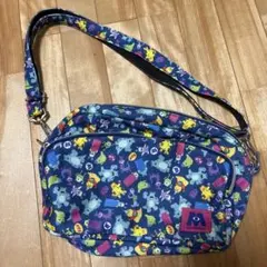 カラフルキャラクターショルダーバッグ