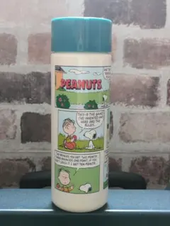 未使用　スヌーピー　ドリンクボトル　500ml　おまけストラップ付き