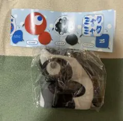ミャクミャク　ダイカットポーチ　EXPO 2025 クロミャクミャク