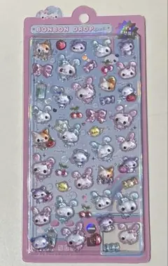 新品未使用　クーリア　ボンボンドロップシール　キャンディツインズ