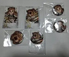 鬼滅の刃　煉獄杏寿郎　チェキ風ブロマイド　缶バッジ