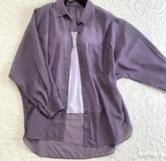 LOWRYS FARM　ローリーズファーム　シアードルマン袖　シャツ　ブラウス