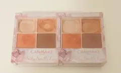 CANMAKE Silky Souffle Eyes 07 4色アイシャドウ