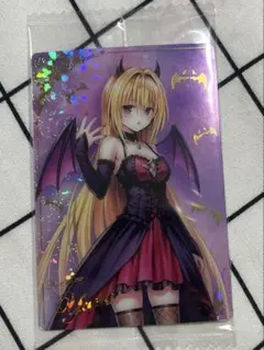 ToLOVEる ダークネス ヤミ ウエハース カード SR 金色の闇 - メルカリ