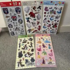 ぺたぺたシール ぷっくりシール ディズニー