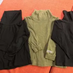 ハイネック3点セット・110サイズ　まとめ売り