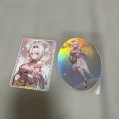 椎名唯華　にじさんじ　ART カード　特典　ステッカー　レア