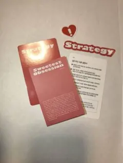 TWICE strategy nemo ステッカー等セット