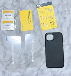 iPhone14 Pro Max 用 ケース 強化ガラスフィルム付
