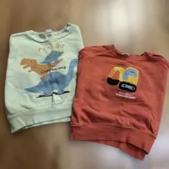 トレーナー2枚セット　90㎝