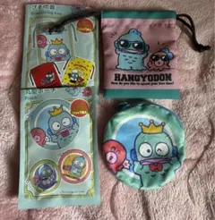 サンリオ プチ巾着 丸型ポーチ ハンギョドン2個セット