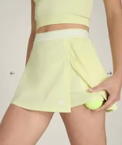 Wilson テニスクロススコート イエローのサムネイル