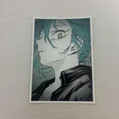 赤尾晶　SAKAMOTO DAYS展　標的写真風カード