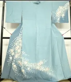 辻が花　最高級‼️ 絞り暈し染め　正絹