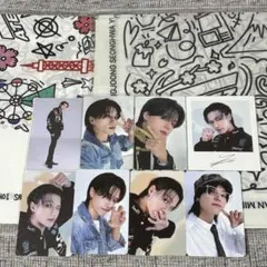 ATEEZ exhibition ポラロイド スタンプ トレカセット ウヨン ①