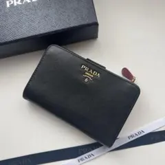 403 極上美品 PRADA プラダ 2つ折り財布 - メルカリ