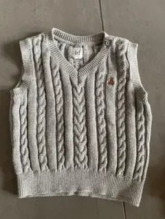 baby GAP ケーブル編みベスト 12-18ヶ月用