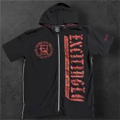 お兄系 半袖ジップ y2k グランジ