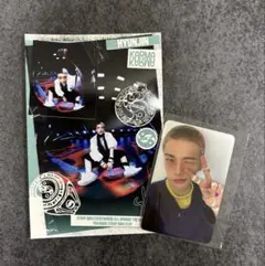 StrayKids スキズKARMA ヒョンジン トレカ＋２カットフォト