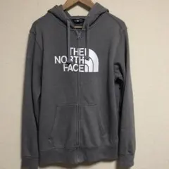 美品　ノースフェイス　デカロゴ　フルジップ　パーカー　メンズL相当サイズ