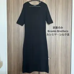 超美品】Brooks Brothers 花柄 シルクワンピース☆サイズ6☆裏付